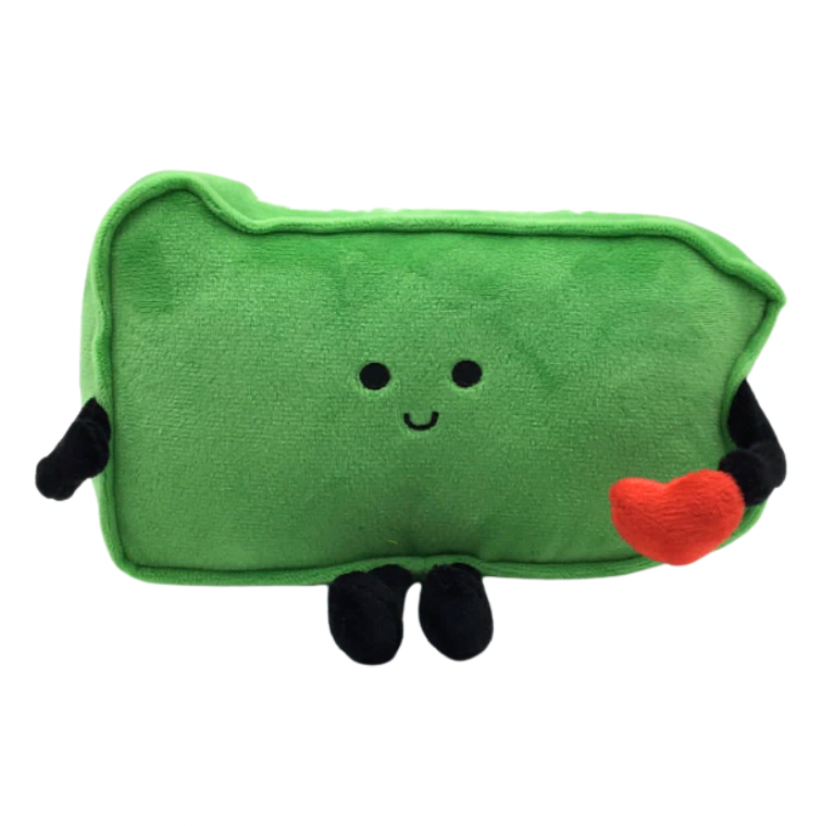 Pennsylvania Stuffed State Plush – Keystone State Gift in State Flag Colors