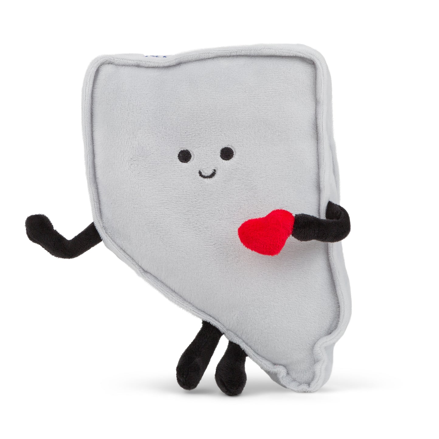 Nevada-shaped stuffed state plush, perfect for collectors and educational use with detailed stitching and soft materials.