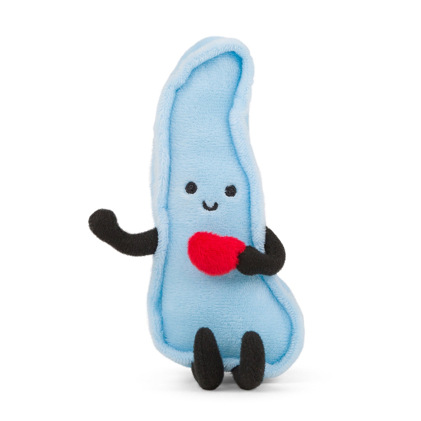 4-inch Delaware-shaped mini stuffed magnet, perfect for fridges and lockers with detailed stitching.