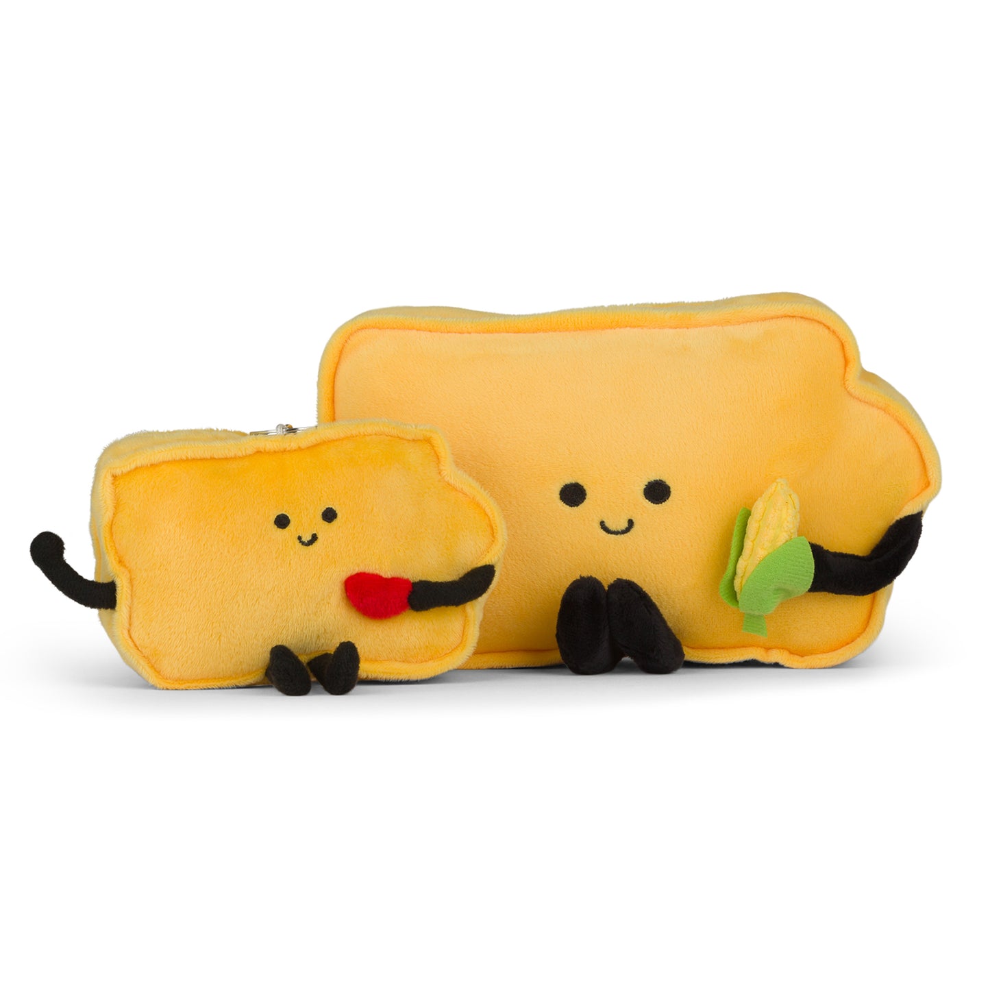 Iowa-shaped stuffed state plush, perfect for collectors and educational use with detailed stitching and soft materials.