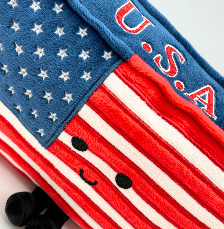 American Flag Plushie NEW