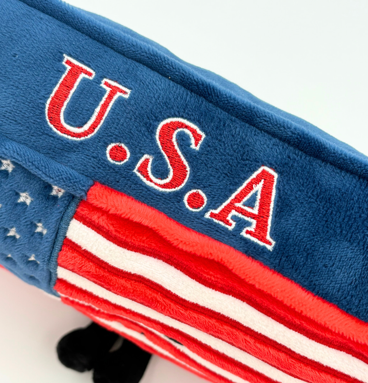 American Flag Plushie NEW