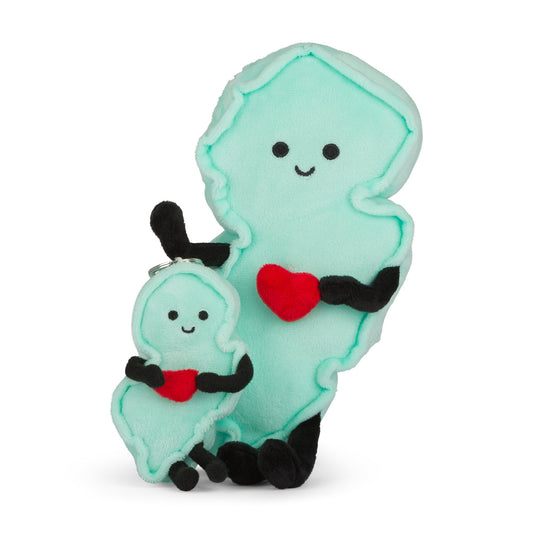 New Jersey Bag Charm Mini Plush – 4 - Inch Travel Accessory | Stuffed States USA