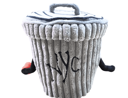 NYC Trash Can Plush – A Playful New York City Keepsake