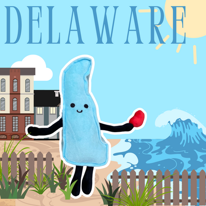 Delaware State Stuffed Plush