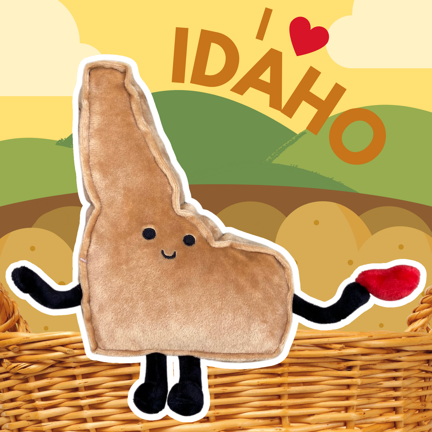 Idaho State Stuffed Plush
