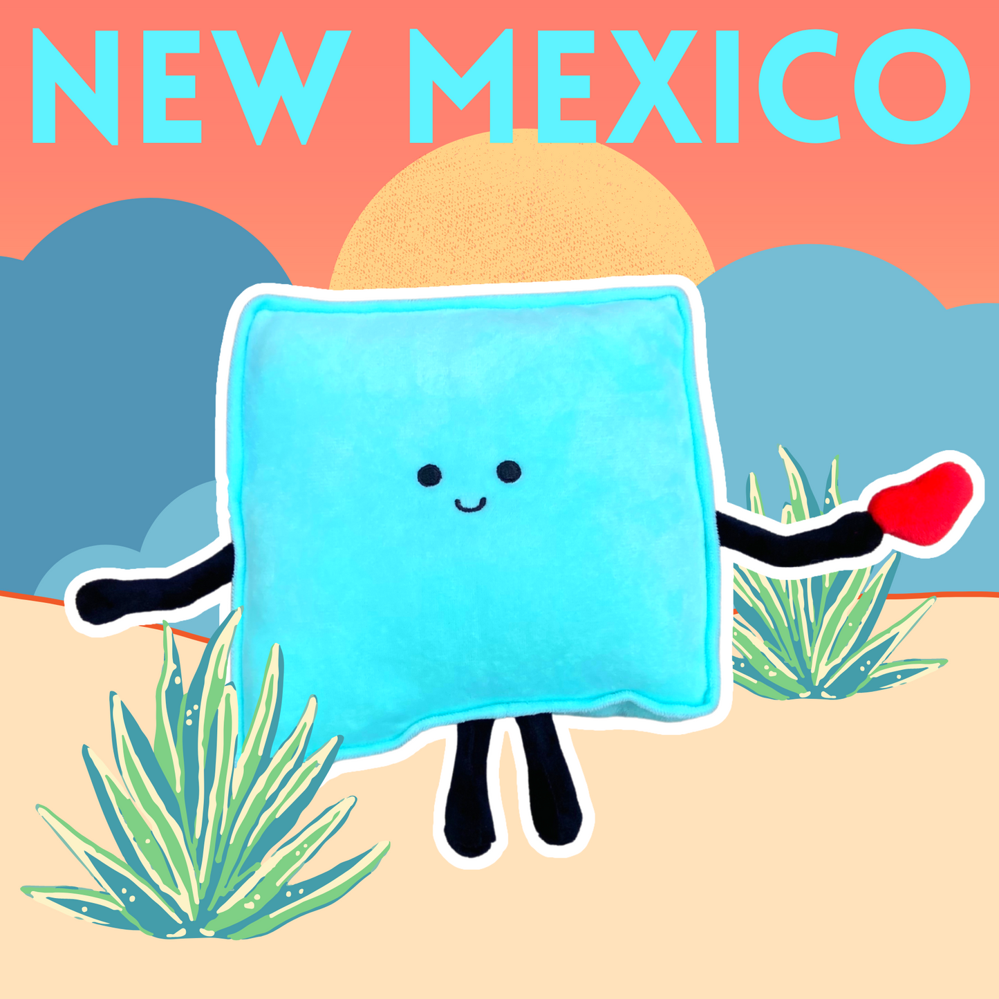 New Mexico State Stuffed Plush