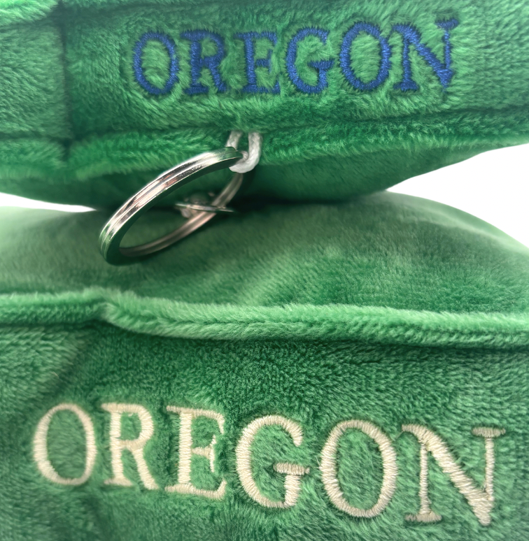 Oregon Stuffed States Keychain – Stuffed States USA