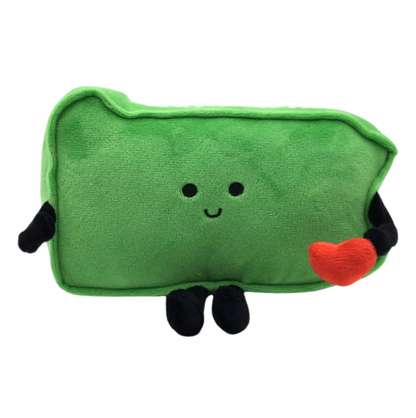 Pennsylvania Stuffed State Plush – Keystone State Gift in State Flag Colors