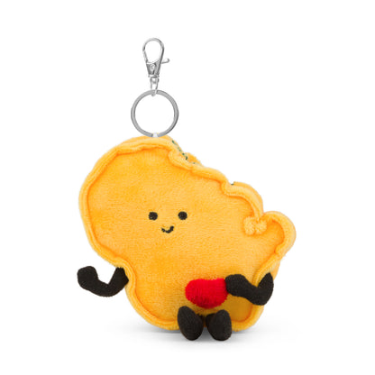 Wisconsin Stuffed States Keychain