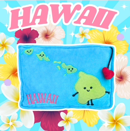 Hawaii Stuffed State Plush