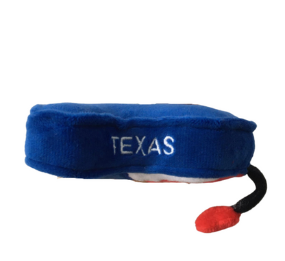 Texas State Flag Stuffed State Keychain – Plush Bag Charm