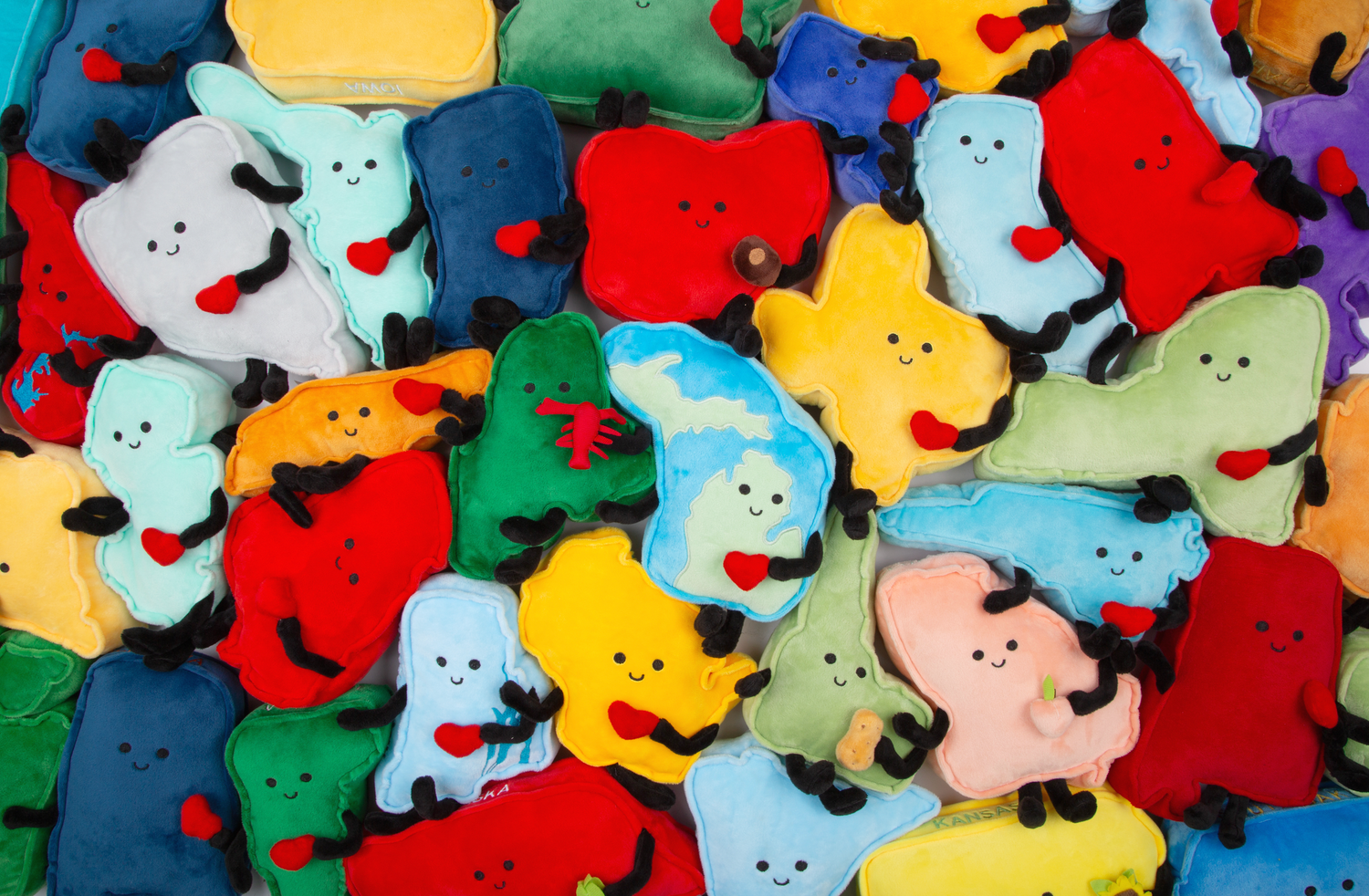 Stuffed states fitting together like a puzzle! 