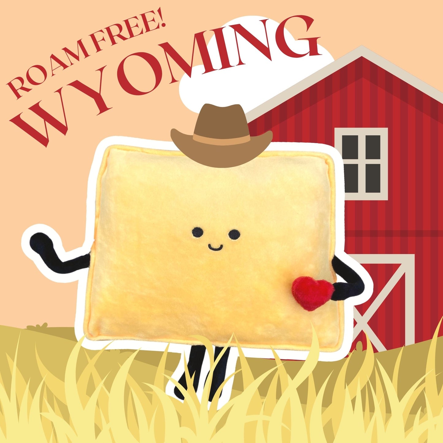 Wyoming State Stuffed Plush
