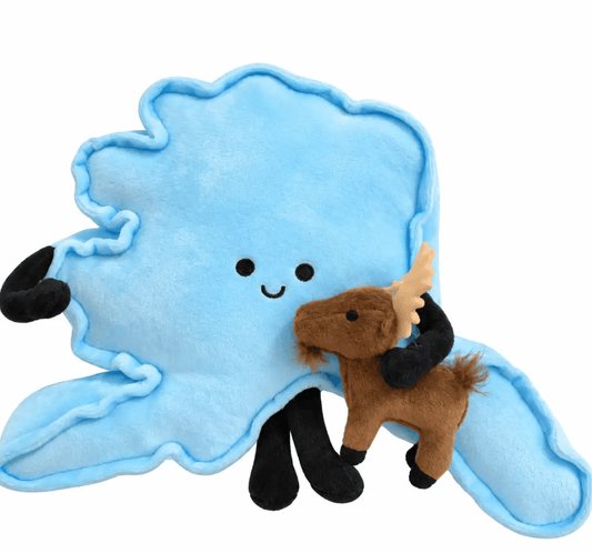 Alaska Stuffed State – Plush Toy for Collectors & Gifts | Stuffed States USA