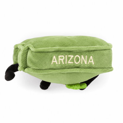 Arizona Stuffed State plush with tiny saguaro cactus