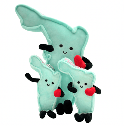 Florida Mini Stuffed Magnet – 4 - Inch Collectible | Stuffed States USA