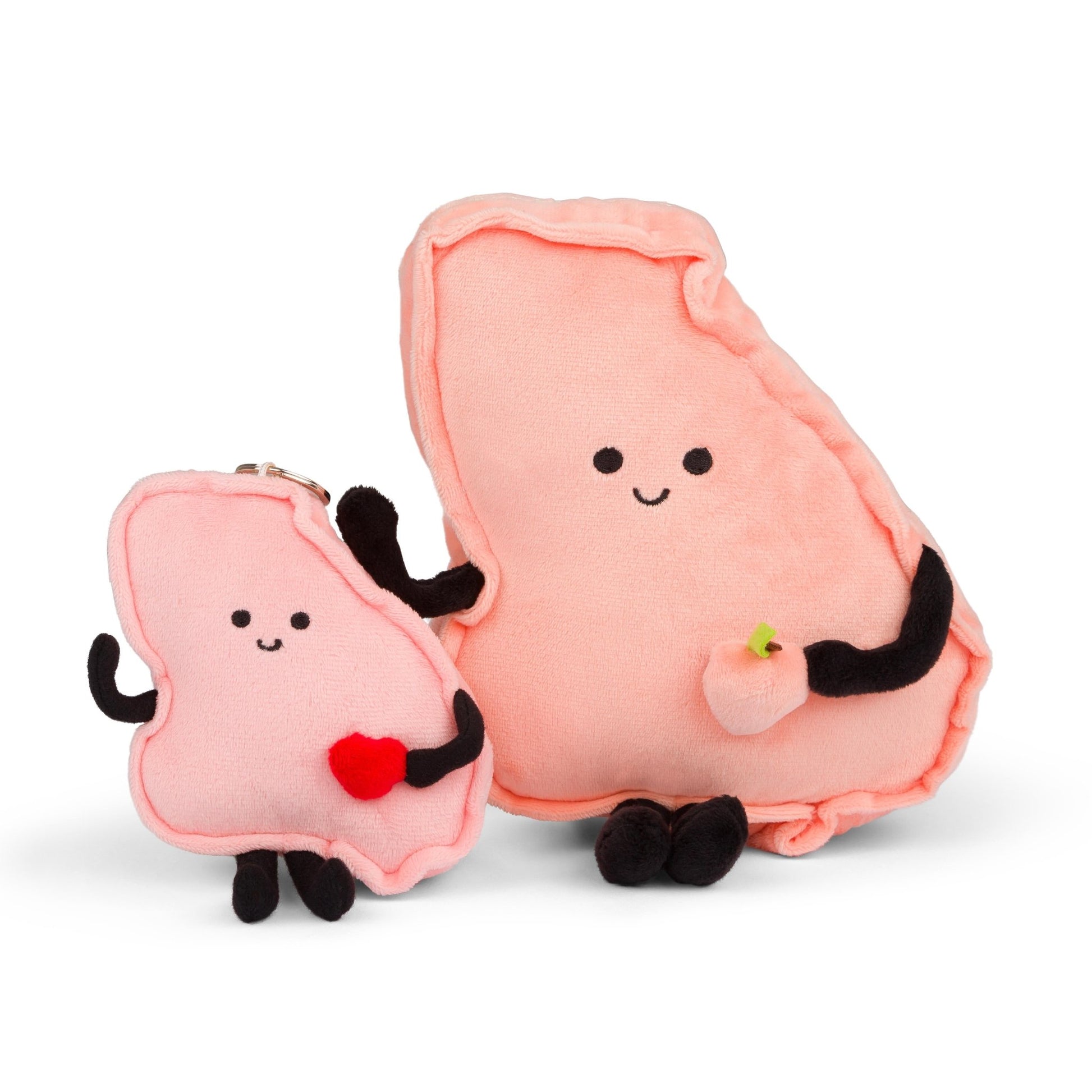 Georgia Bag Charm Mini Plush – 4 - Inch Travel Accessory | Stuffed States USA