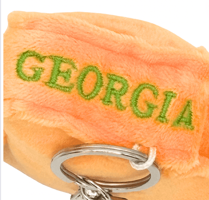 Georgia Bag Charm Mini Plush – 4 - Inch Travel Accessory | Stuffed States USA