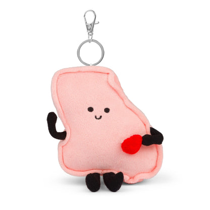 Georgia Bag Charm Mini Plush – 4 - Inch Travel Accessory | Stuffed States USA