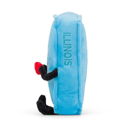 Illinois Stuffed State Plush – Collectible & Educational | Stuffed States USA