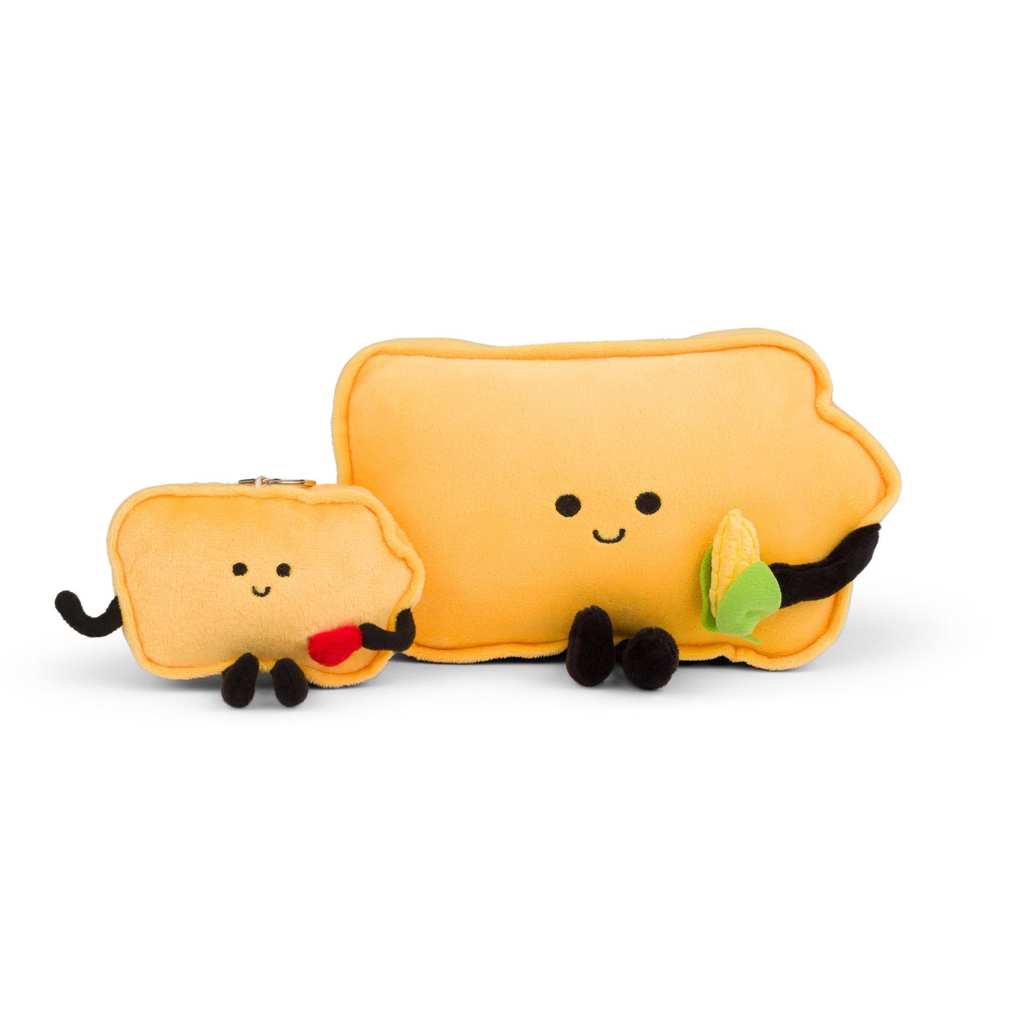 Iowa Mini Stuffed Magnet – 4 - Inch Collectible | Stuffed States USA