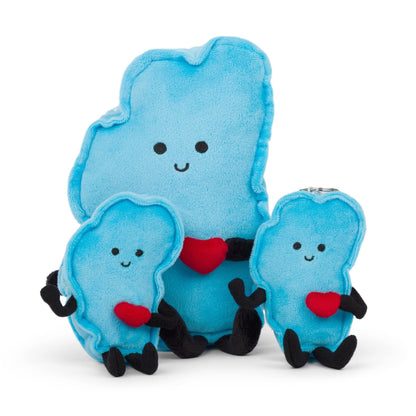 Lake Tahoe Plush Keychain | Stuffed States USA