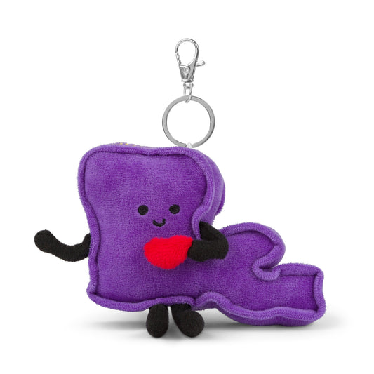 Louisiana Bag Charm Mini Plush – 4 - Inch Travel Accessory | Stuffed States USA