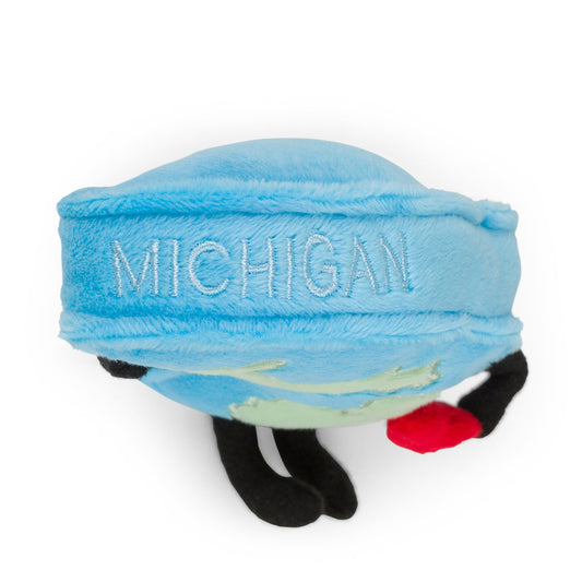 Michigan Mini Stuffed Magnet – 4 - Inch Collectible | Stuffed States USA
