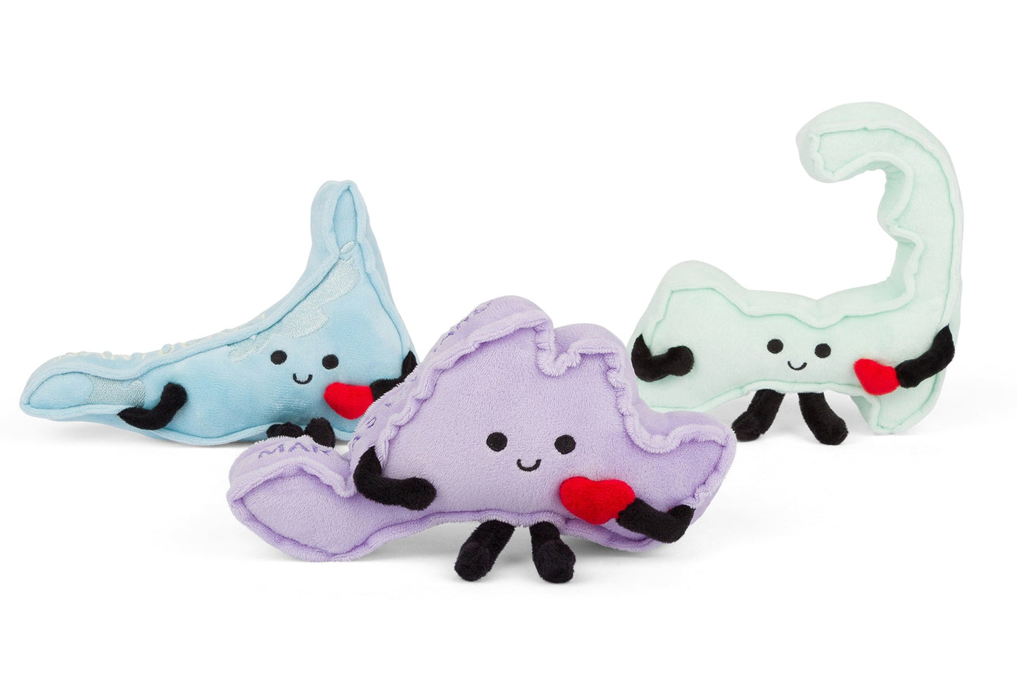 Nantucket Island Stuffed State Plush – Hydrangea Blue Coastal New England Gift