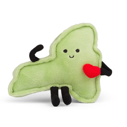 New York Stuffed State Magnet – Plush Empire State Magnet