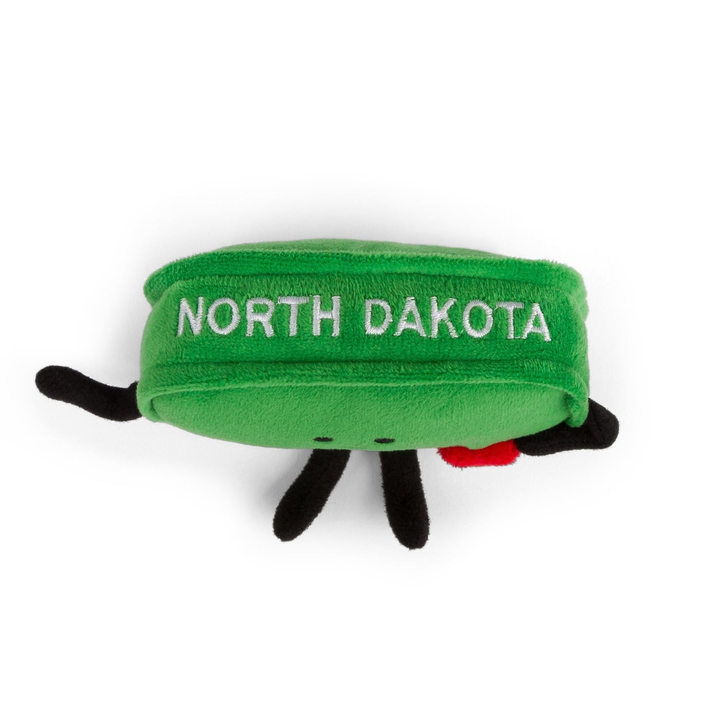North Dakota Plush Magnet – Prairie Green | Stuffed States USA