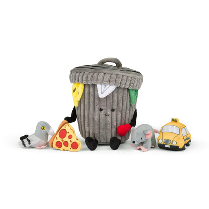 NYC Trash Can Plush – A Playful New York City Keepsake