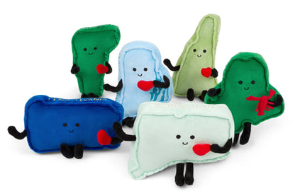 Pennsylvania Stuffed State Plush – Keystone State Gift