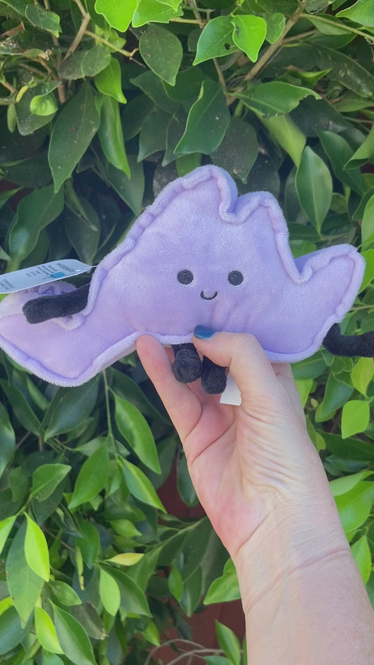 Martha’s Vineyard-shaped stuffed state plush, perfect for collectors and educational use with detailed stitching and soft material