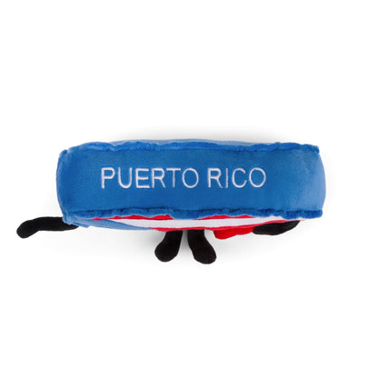 Puerto Rico Stuffed State Plush – Flag Front + Coquí Back | Stuffed States USA