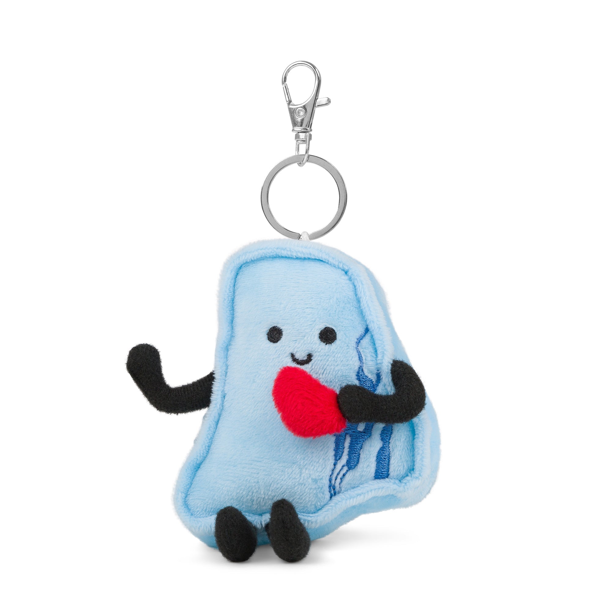 Rhode Island Bag Charm – Plush State Keychain – Stuffed States USA