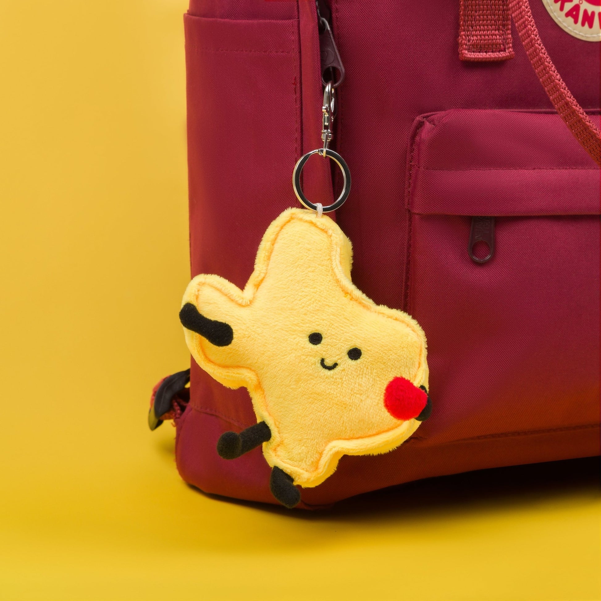 Tennessee Stuffed State Keychain – Plush Volunteer State Bag Charm