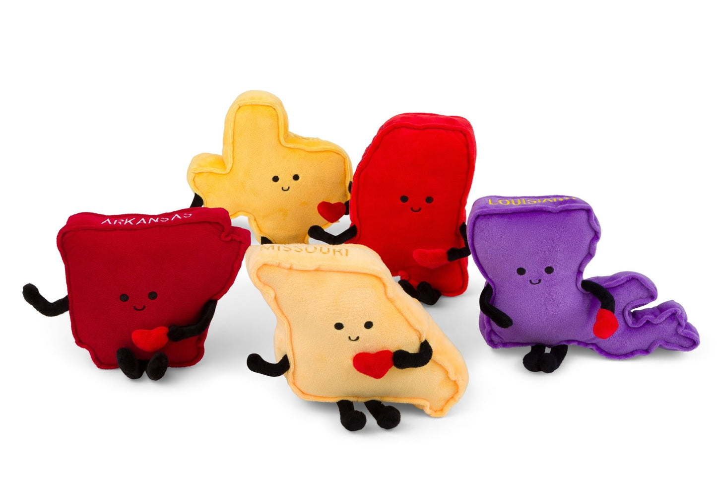 Texas Stuffed State Plush – Lone Star Flag Gift & Souvenir