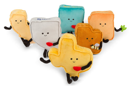 Utah Stuffed State Plush – Beehive State Gift with Cute Plush Bee