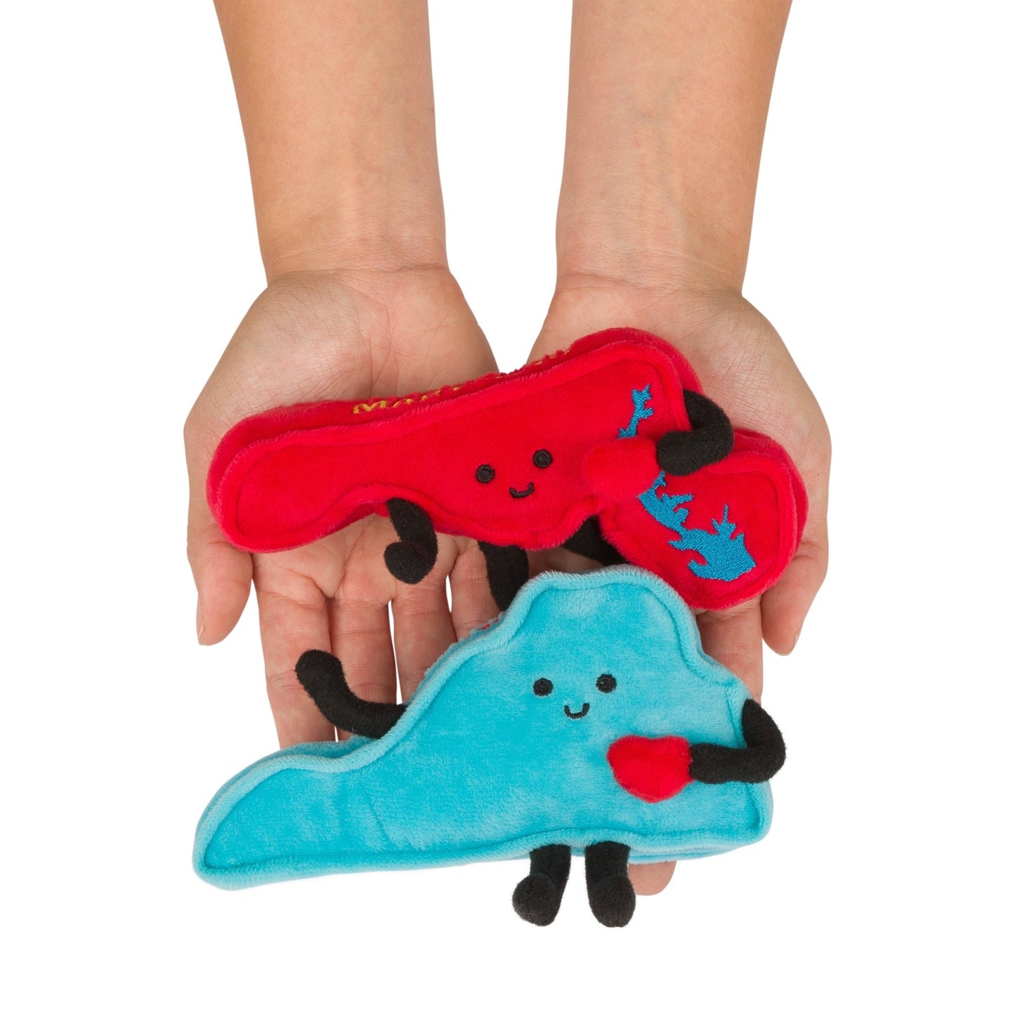 Vermont Bag Charm Mini Plush – Stuffed States Collection | Perfect for Gifts & Travel