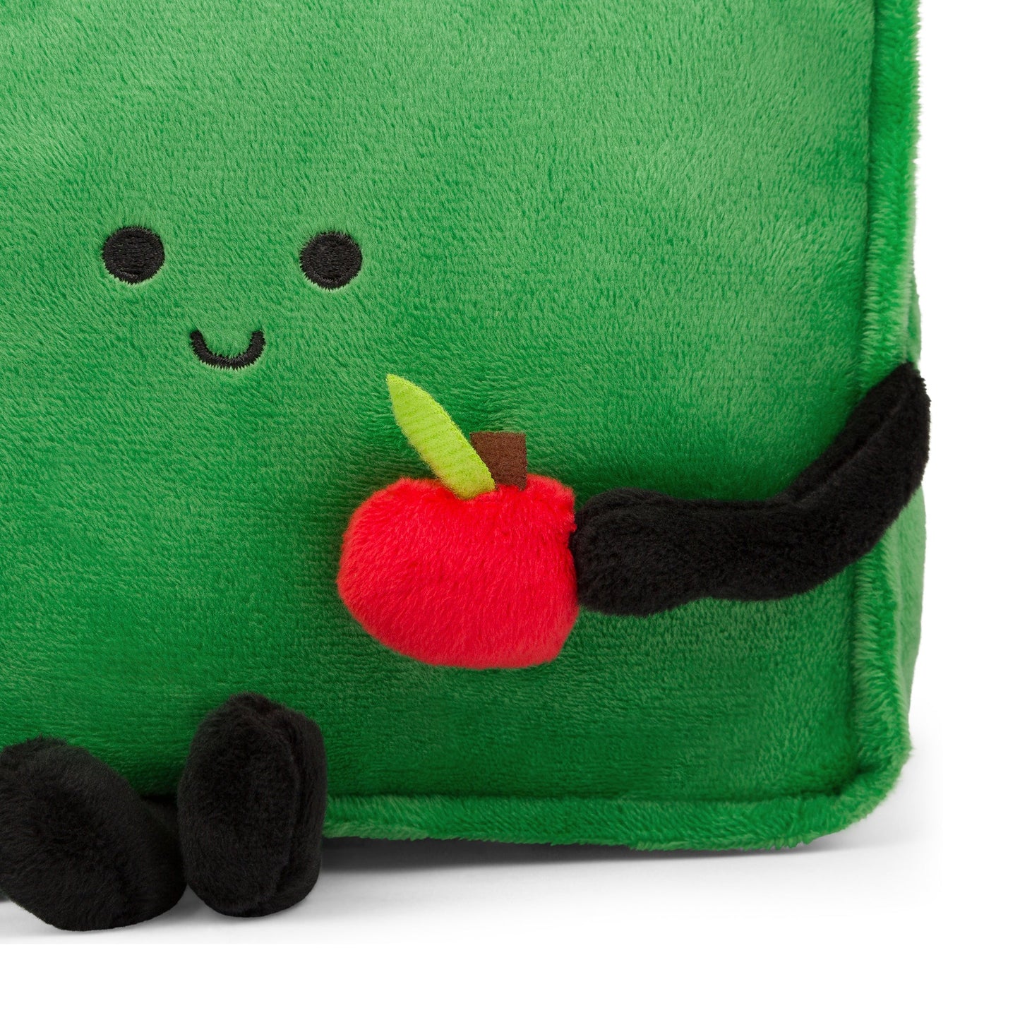 Washington Stuffed State Plush – Holding a tiny apple, Soft PNW Gift