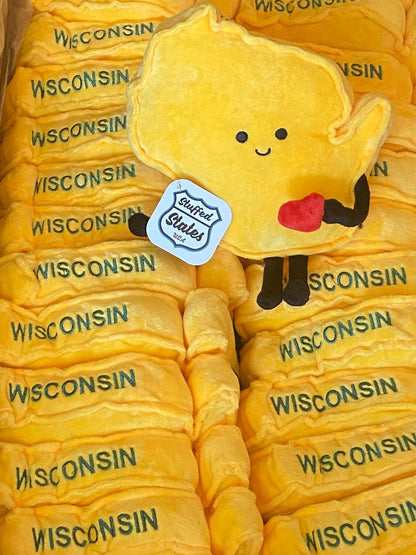 Wisconsin State Stuffed Plush