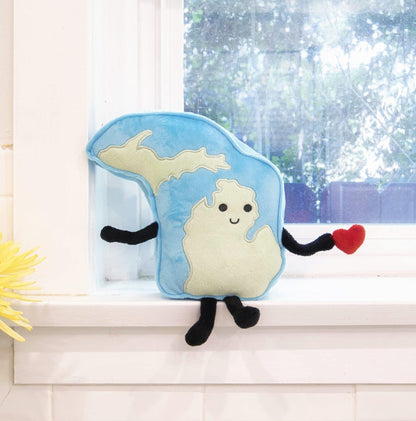 Michigan Stuffed State Plush – Collectible & Educational | Stuffed States USA